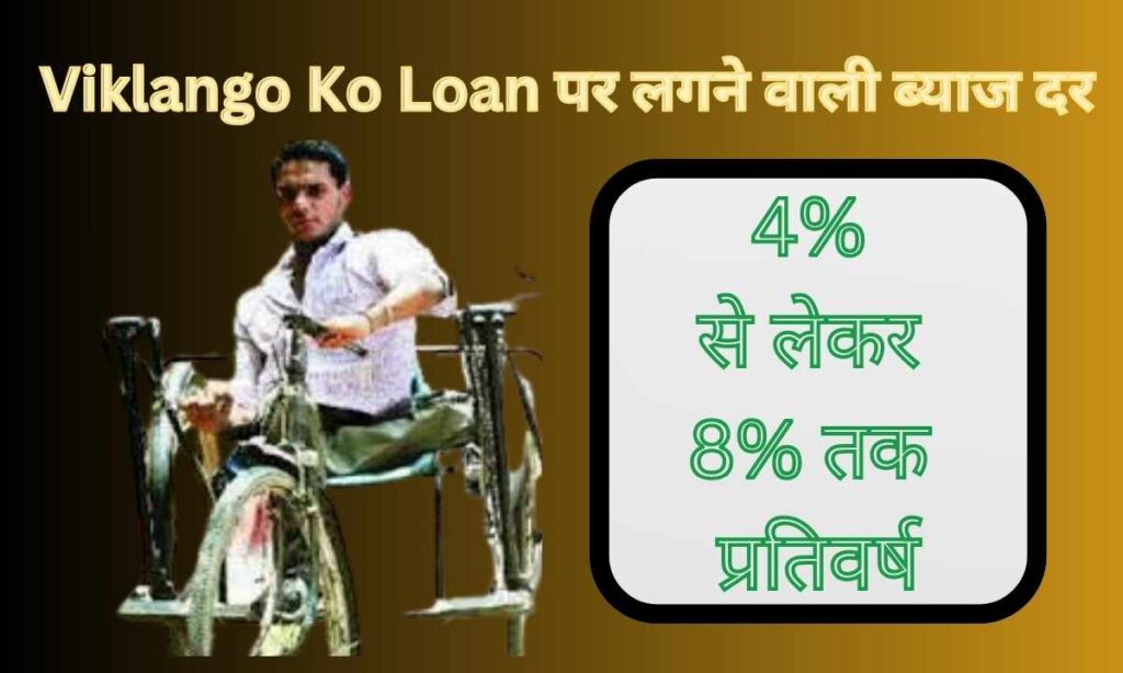 Viklango Ko Loan पर लगने वाली ब्‍याज दर  