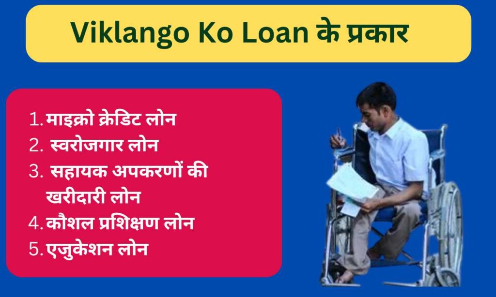 Viklango Ko Loan के प्रकार 